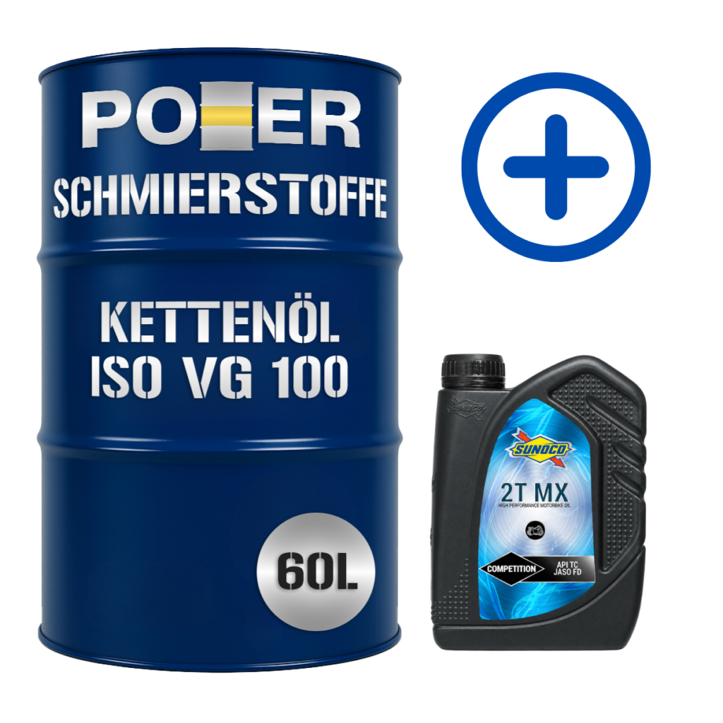 Gatteröl / Kettenöl 100 + 1 Liter 2 Taktöl
